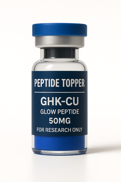 Peptide Topper – GHK-CU Glow Peptide 50mg (For Research Only)