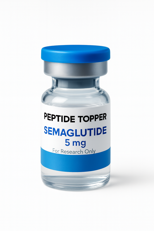 Peptide Topper - Semaglutide 5mg - For Research Only