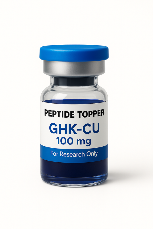 Peptide Topper - GHKCU Glow Peptide 50mg - For Research Only